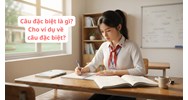 Câu đặc biệt là gì? Cho ví dụ về câu đặc biệt?