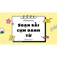Danh từ là gì? Cụm danh từ là gì? Cho ví dụ về danh từ