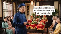 Mẫu bài phát biểu lễ ăn hỏi họ nhà trai hay và ý nghĩa nhất