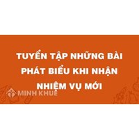 Mẫu bài phát biểu nhận nhiệm vụ mới hay nhất năm 2025