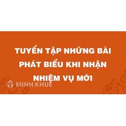 Mẫu bài phát biểu nhận nhiệm vụ mới hay nhất năm 2025