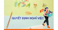 Mẫu quyết định cho nghỉ việc, cho thôi việc chuẩn nhất