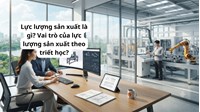 Lực lượng sản xuất là gì? Vai trò của lực lượng sản xuất theo triết học?