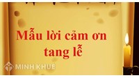 Mẫu lời cảm ơn đám hiếu, cảm tạ đám tang chân thành nhất 2026
