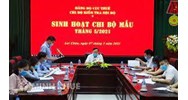 Mẫu biên bản họp chi bộ thường kỳ thông dụng, phổ biến nhất
