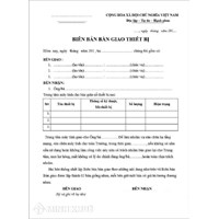 Mẫu biên bản cuộc họp giao ban đầu tuần chi tiết nhất