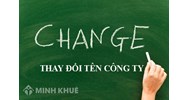 Mẫu Hồ sơ thay đổi tên công ty TNHH, công ty Cổ phần