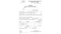 Mẫu Tờ trình xin kinh phí mới nhất có tải File