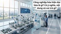Công nghiệp hóa hiện đại hóa là gì? Có ý nghĩa, nội dung và vai trò gì?
