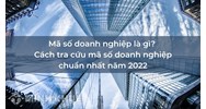 Mã số doanh nghiệp là gì? Cách tra cứu mã số doanh nghiệp Online