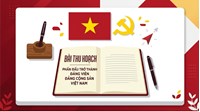 Bài thu hoạch phấn đấu trở thành đảng viên Đảng cộng sản Việt Nam