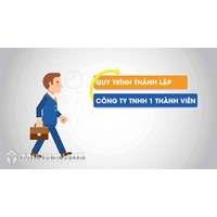 Thủ tục thành lập Công Ty TNHH 1 thành viên làm như thế nào?