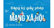 Giấy phép Mạng xã hội trực tuyến cấp ở đâu?