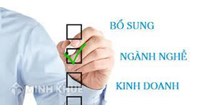 Thay đổi, Bổ sung Ngành nghề Kinh doanh theo quy định mới nhất