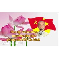 Mẫu Bản đăng ký học tập, làm theo tấm gương đạo đức Hồ Chí Minh