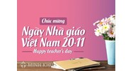 Mẫu kịch bản tổ chức ngày Nhà giáo Việt Nam 20-11 mới nhất