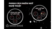 Phong cách ngôn ngữ nghệ thuật là gì? Lấy ví dụ về phong cách ngôn ngữ nghệ thuật