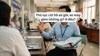 Thủ tục rút hồ sơ gốc xe máy gồm những gì? ở đâu?