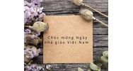 Mẫu thư gửi thầy cô giáo nhân ngày Nhà giáo Việt Nam 20/11 hay và ý nghĩa nhất