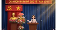 Mẫu bài phát biểu của lãnh đạo địa phương ngày 20/11 hay và ý nghĩa nhất