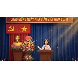 Mẫu bài phát biểu của lãnh đạo địa phương ngày 20/11 hay và ý nghĩa nhất