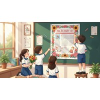 Top các mẫu lời ngỏ báo tường ngày Nhà giáo Việt Nam 20/11