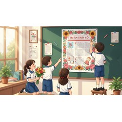 Top các mẫu lời ngỏ báo tường ngày Nhà giáo Việt Nam 20/11