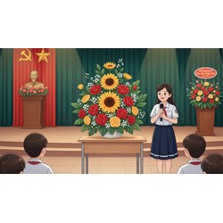 Mẫu bài thuyết trình cắm hoa ngày Nhà giáo Việt Nam 20/11 ý nghĩa nhất