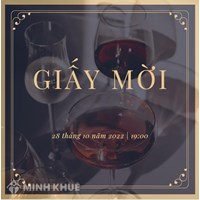Mẫu giấy mời làm việc, dự lễ, liên hoan, hội nghị, đại hội
