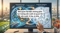Mối quan hệ biện chứng giữa lực lượng sản xuất và quan hệ sản xuất: Ví dụ, ý nhĩa