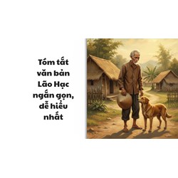 Top 10 mẫu tóm tắt văn bản Lão Hạc ngắn gọn, dễ hiểu nhất