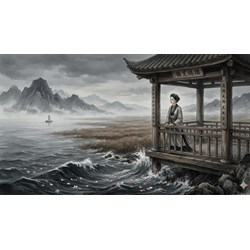 Phân tích 8 câu thơ giữa trong đoạn trích Kiều ở lầu Ngưng Bích hay nhất