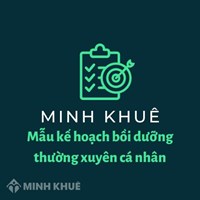 Mẫu kế hoạch bồi dưỡng thường xuyên cá nhân năm học mới nhất