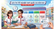 Lịch thi tốt nghiệp THPT Quốc Gia năm nay cập nhật mới nhất