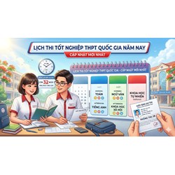 Lịch thi tốt nghiệp THPT Quốc Gia năm nay cập nhật mới nhất