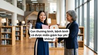 Con thương binh, bệnh binh có được miễn giảm học phí không?