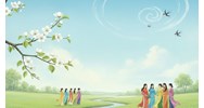 Cảm nhận về bức tranh thiên nhiên trong Cảnh ngày xuân chọn lọc hay nhất