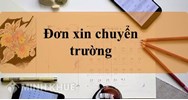 Mẫu đơn xin rút học bạ Cấp 1, 2, 3 theo quy định mới nhất