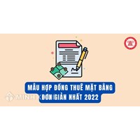 Mẫu Hợp đồng thuê mặt bằng, cửa hàng kinh doanh mới nhất