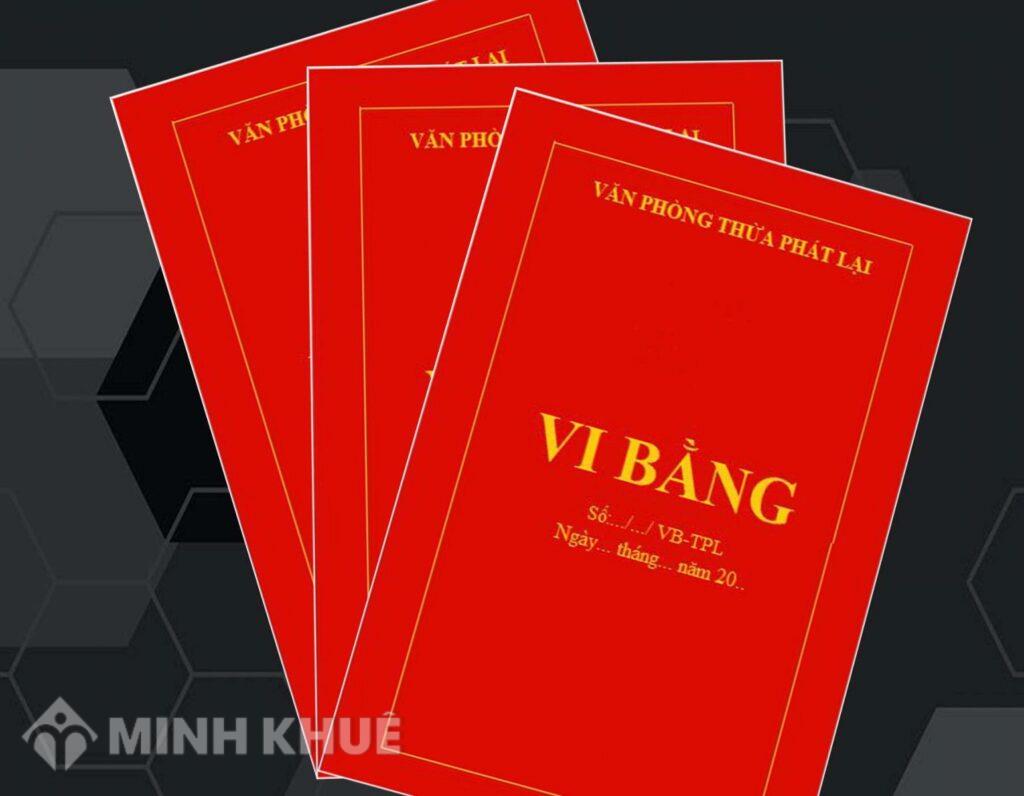 CẦM GIẤY TỜ NHÀ ĐẤT BẰNG VI BẰNG CÓ ĐƯỢC KHÔNG
