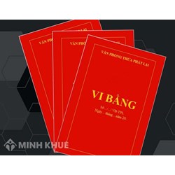 Công chứng vi bằng có vay tiền ngân hàng được không?