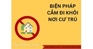 Mẫu lệnh cấm đi khỏi nơi cư trú của Tòa án mới nhất