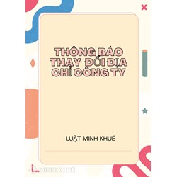 Mẫu thông báo thay đổi địa chỉ công ty với BHXH cùng quận