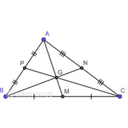 Trọng tâm là gì? Trọng tâm tam giác là gì? Tính chất và cách xác định trọng tâm tam giác?