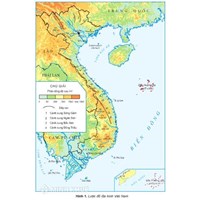 Địa hình núi nước ta được chia thành bốn vùng là?