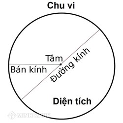 Công thức tính chu vi, diện tích hình tròn chính xác nhất