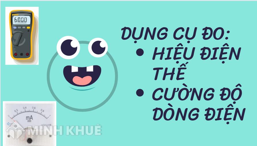 Ampe kế là dụng cụ đo cường độ dòng điện gì?
