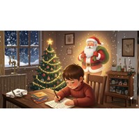 Mẫu thư gửi ông già Noel bằng tiếng Anh chọn lọc ý nghĩa nhất