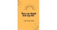 Mẫu báo cáo thành tích tập thể đề nghị khen thưởng hay nhất