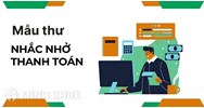 Mẫu thư nhắc nhở thanh toán, thông báo đòi nợ và Cách viết